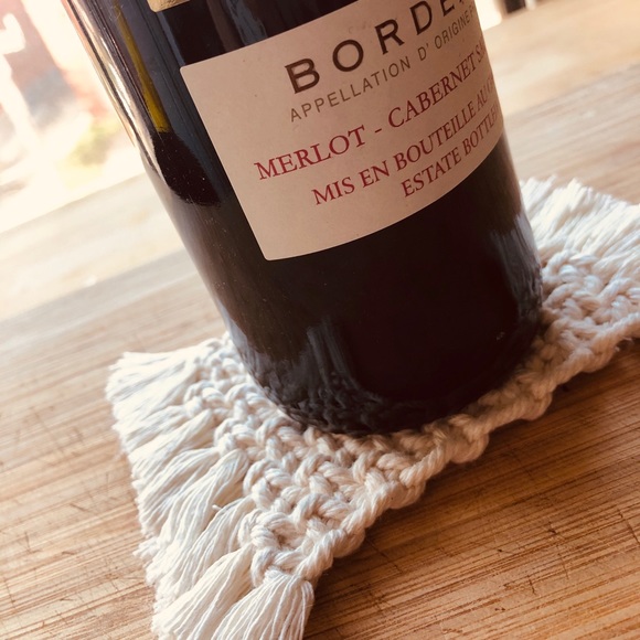 Macrame coasters - Picture 2 of 3